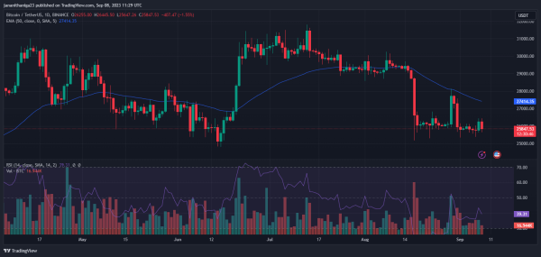 Bitcoin's Price Analysis: Relief Rally on the Horizon?
