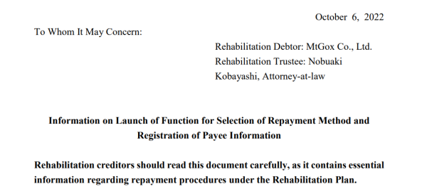Mt. Gox Bitcoin repayment: The day that never comes