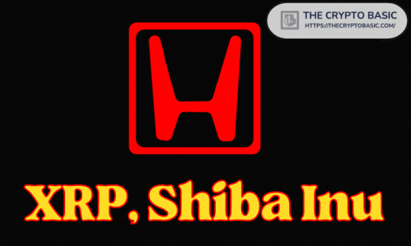 XRP and Shiba Inu Can now be Used To Buy Honda Automobiles