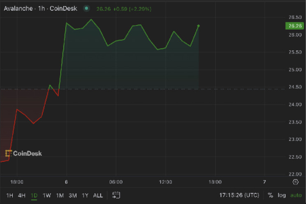 Altcoins Heat Up With AVAX and HNT Leading the Way
