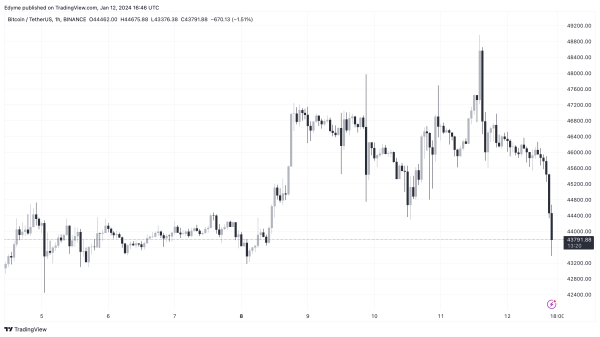 The Bitcoin Climax: Analyst Flags Market Peak Amid Spot ETF Hype Cooling Off